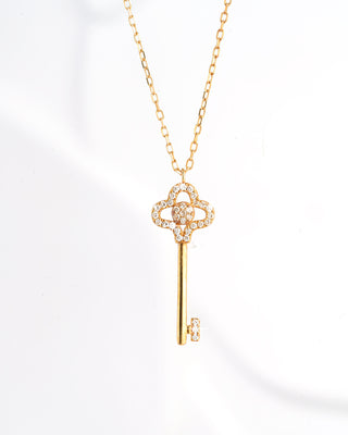 Luchyslocks Key Pendant Necklace